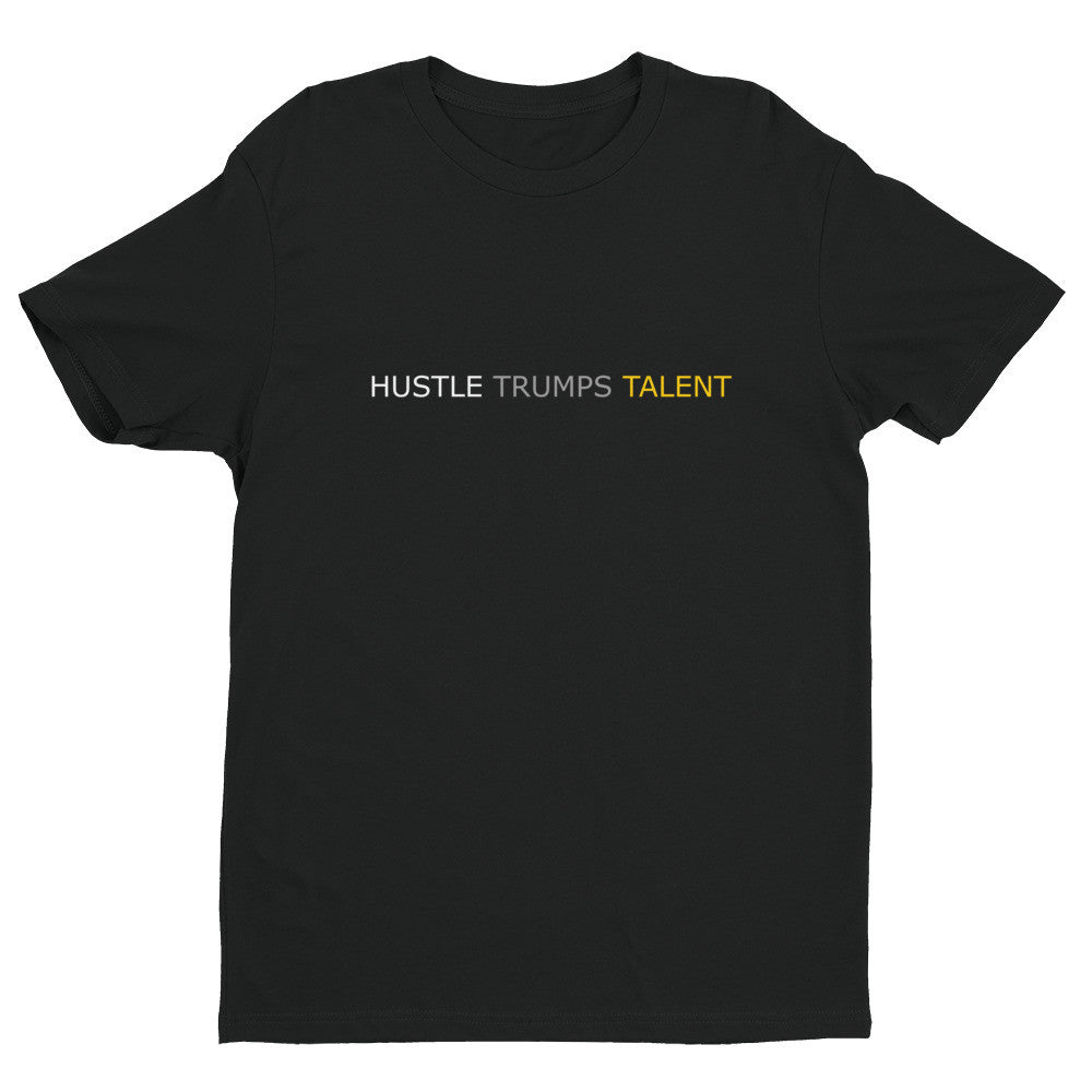 Hustle Trumps Talent: Short Sleeve Men's Premium Tee